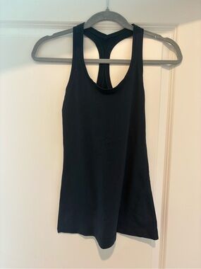lululemon athletica Black Racerback Tank